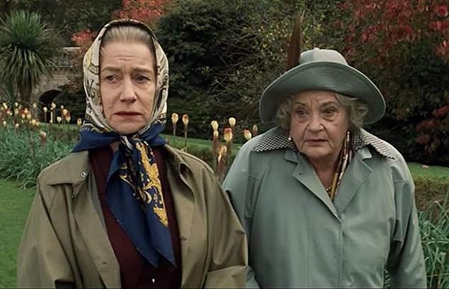 Sylvia (right) also appeared alongside the likes of Sir Cliff Richard in Expresso Bongo and before later working with Dame Helen Mirren in the hit film The Queen.