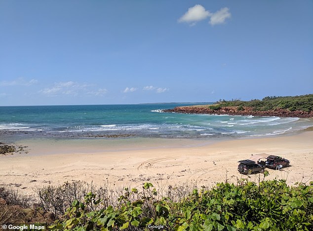 Little Bondi Beach in the Northern Territory (pictured) appears at number seven, ousting its internationally renowned namesake in Sydney out of the ballpark