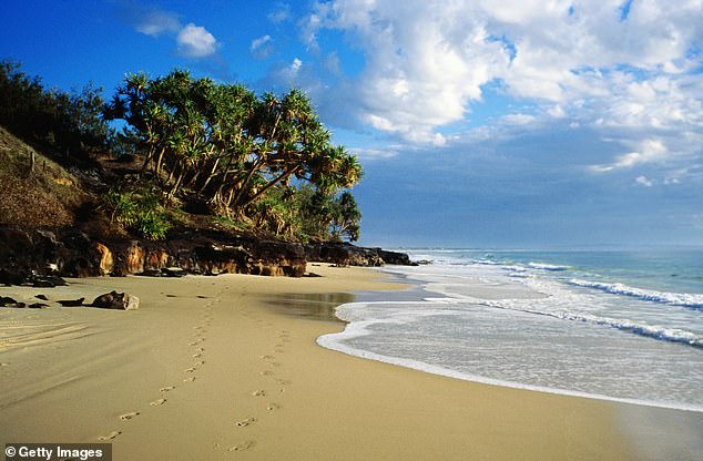 Tourism Australia managing director Phillipa Harrison said Australia's coastlines were a draw for tourists (Rainbow Beach in Queensland pictured)