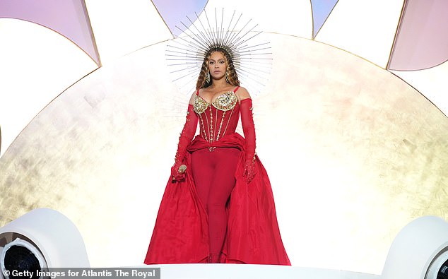 Queen Bey: The superstar was recently awarded $24 million to perform at the opening of the Atlantis The Royal Grand hotel in Dubai