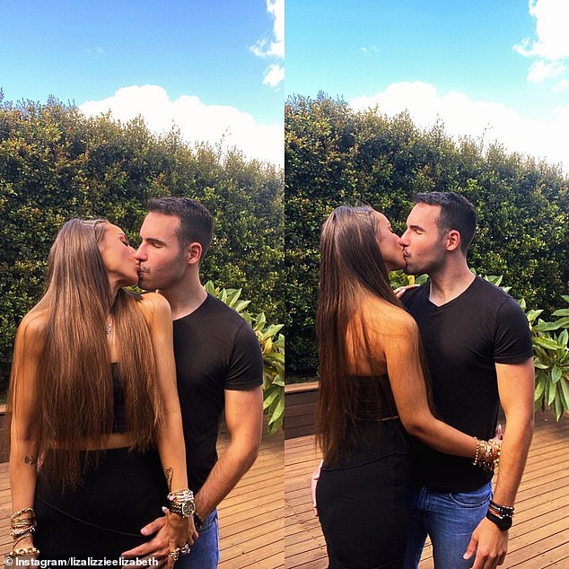 The couple had announced their engagement in August last year.  Elizabeth revealed the happy news of hers on her Instagram, along with a photo of the couple kissing.