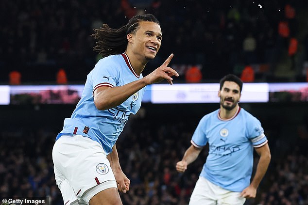 Nathan Ake's second half goal saw Man City earn a 1–0 win over Arsenal in the fourth round.