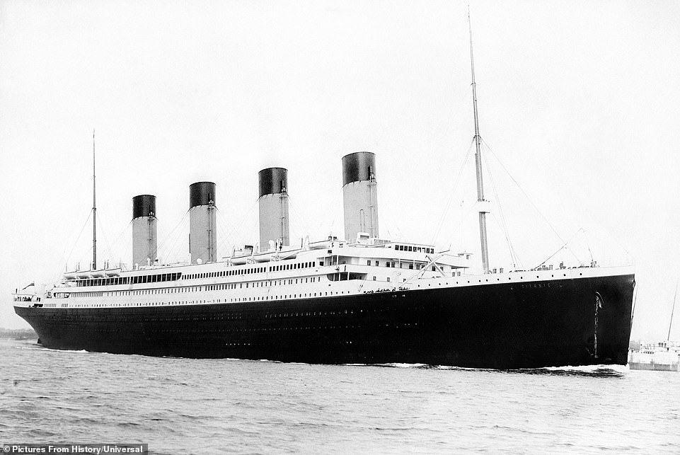 The grandest ship: RMS Titanic departing Southampton on April 10, 1912. She would never return from this maiden voyage. Her remains now lie on the seafloor about 350 nautical miles off the coast of Newfoundland, Canada