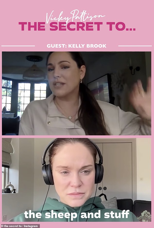 Speaking on The Secret To podcast with Vicky Pattison, Kelly stated: 