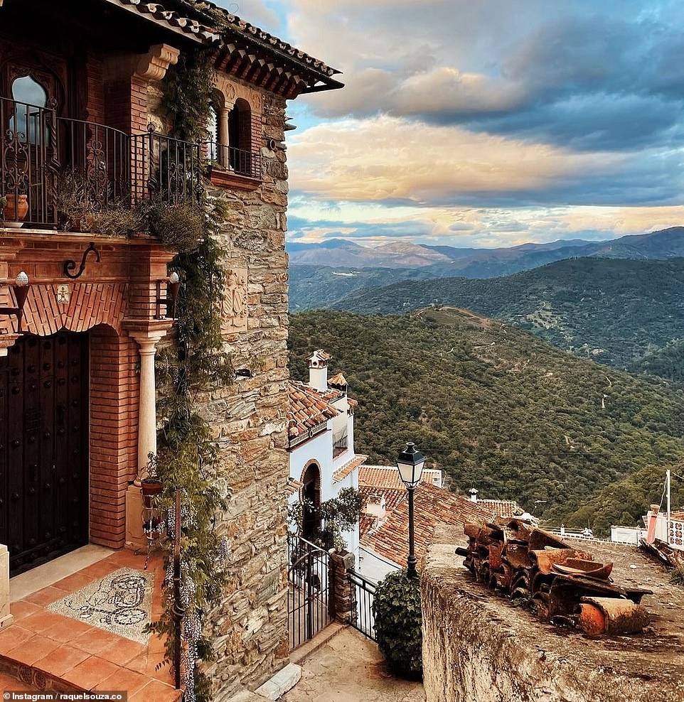 8. YOUR HOME IN PARADISE (BENALAURIA, MÁLAGA, SPAIN): This 'beautiful' 100-year-old Spanish abode is said to retain the 'essence of a traditional village house'.  Airbnb adds: 