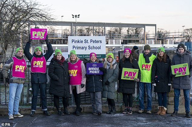 Strike!  Thousands of teachers will strike in February and March in line for wages, leaders of the National Education Union (NEU), the country's largest teachers' union, will go on strike after voting out its 300,000 members