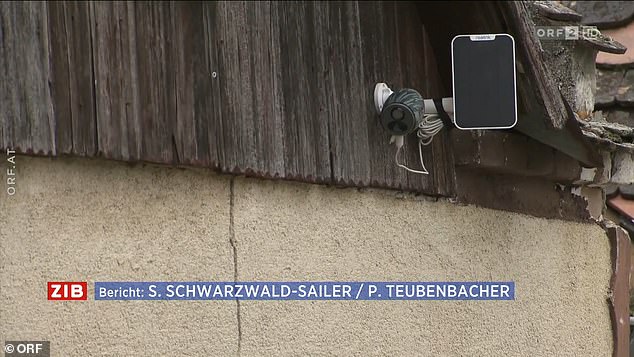 The couple installed sophisticated CCTV cameras around the basement, allowing them to see anyone who came near.