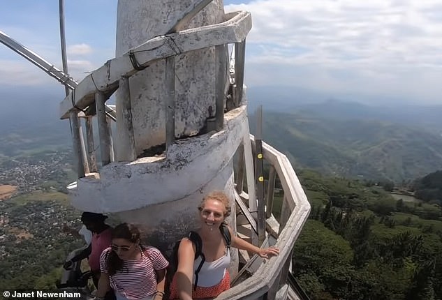 From the top, visitors can look out over nearby cities and towns, rivers, and rolling hills.