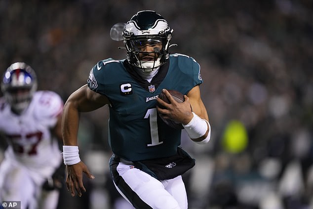 Jalen Hurts is a problem for the 49ers and Jones says the Eagles star has 