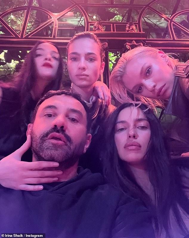 Time with friends: The supermodel shared a series of posts of herself attending the Paris 2023 NBA Games and other snaps spending time with friends during Paris Fashion Week in France