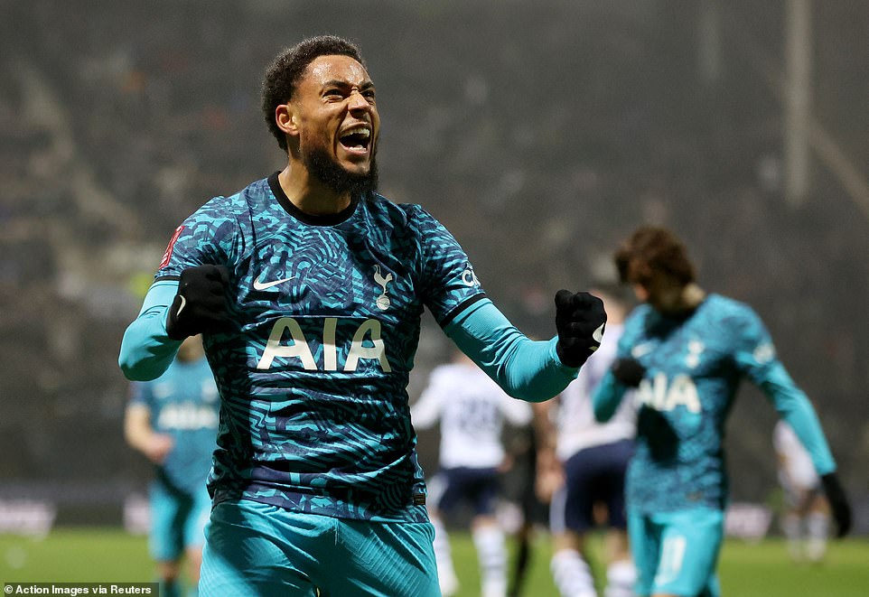 Arnaut Danjuma scored a third for Spurs late on to seal their way to the fifth round of the FA Cup next month