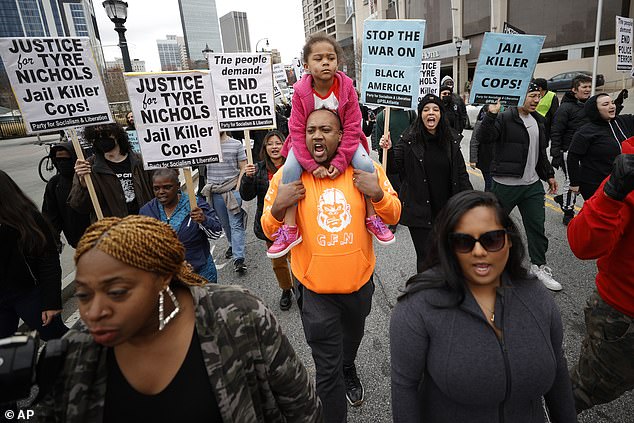 Video of Nichols' arrest sparked a wave of protests Friday that lasted into the weekend.