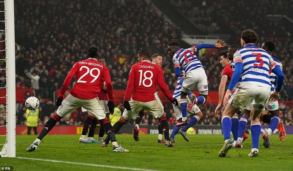 But Paul Ince's team gave the traveling fans something to be happy about when Amadou Salif Mbengue scored from a corner.