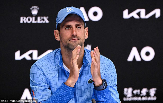 Djokovic has insisted that he is 