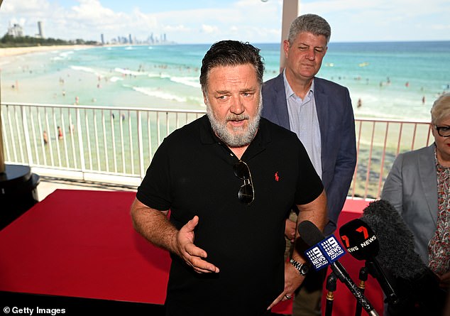 Crowe, who is chair of the AACTA, known informally as the 'Down Under Oscars', said he was delighted that the Queensland government was recognizing Australian cinema.