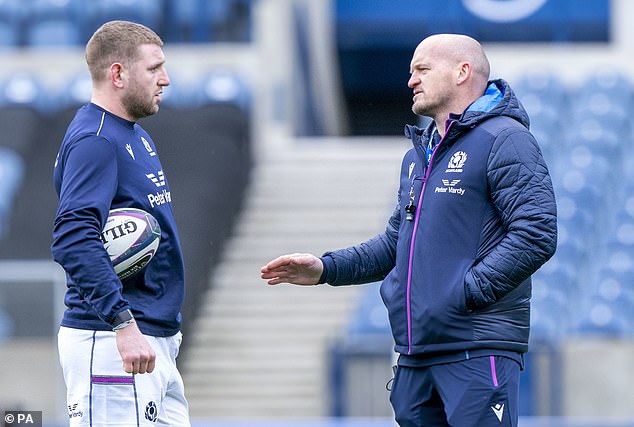 He says his relationship with Scotland head coach Gregor Townsend is 'better than ever'