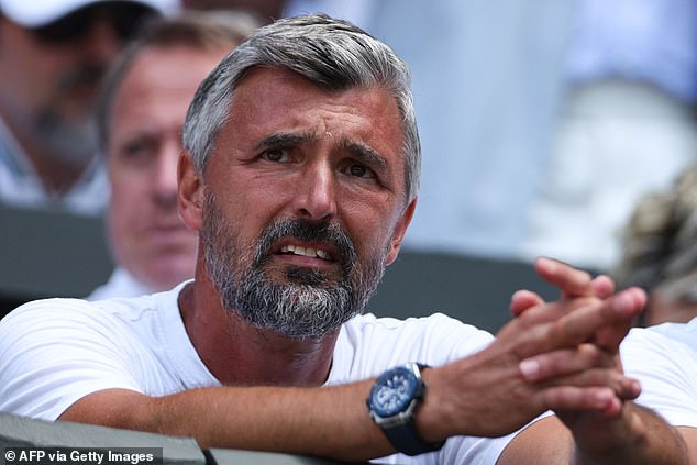 Djokovic's coach, Goran Ivanisevic (pictured), believes the Greek star has not been the same player since he lost out on the title at Roland Garros.