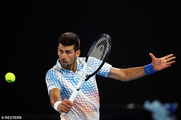 Djokovic's seven night matches at Rod Laver Arena is something that has never happened before, according to sports reporter Catherine Whittaker.