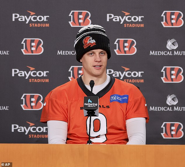 The Chiefs face the Bengals and QB Joe Burrow, who hasn't lost to Kansas City in his NFL career.