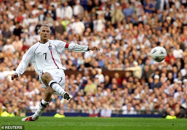 Beckham owned the Ferrari Spider at this point as he scored an infamous free-kick at Old Trafford to equalize against Greece and send England to the World Cup