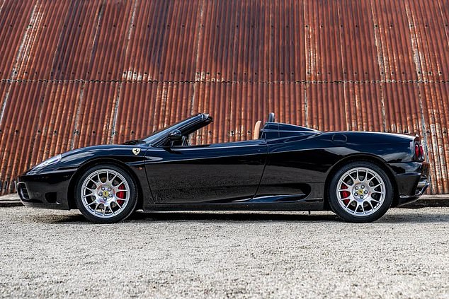 The two-seater soft-top convertible reaches a top speed of 290 km/h