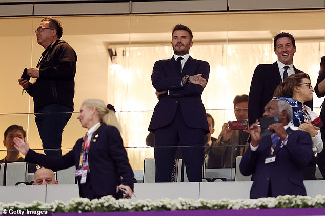 David watches in Qatar as England crash out of the World Cup against France in the round of 16