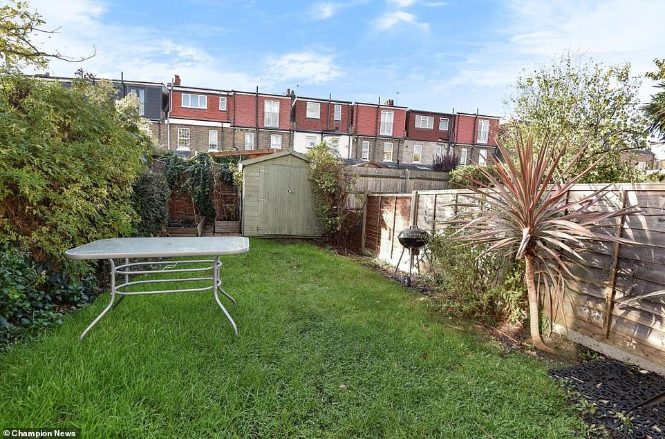 A furniture designer who bought his £700,000 dream home only to find Japanese knotweed lurking behind the garden shed (pictured) has successfully sued the seller