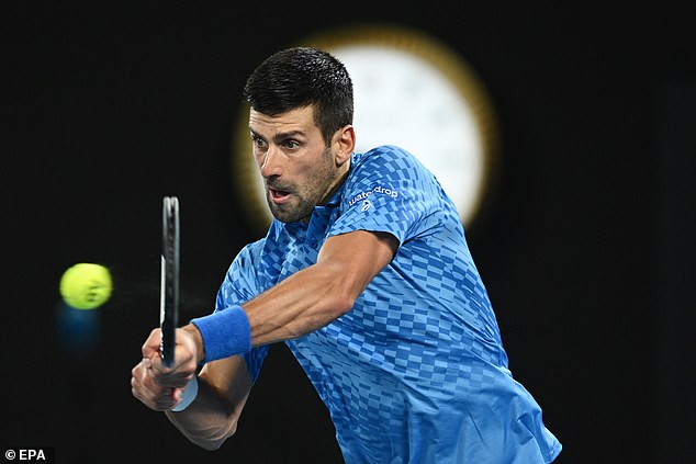 Djokovic was not at his best for big stretches of Sunday's final and had to push hard to secure a 10th title at Melbourne Park.