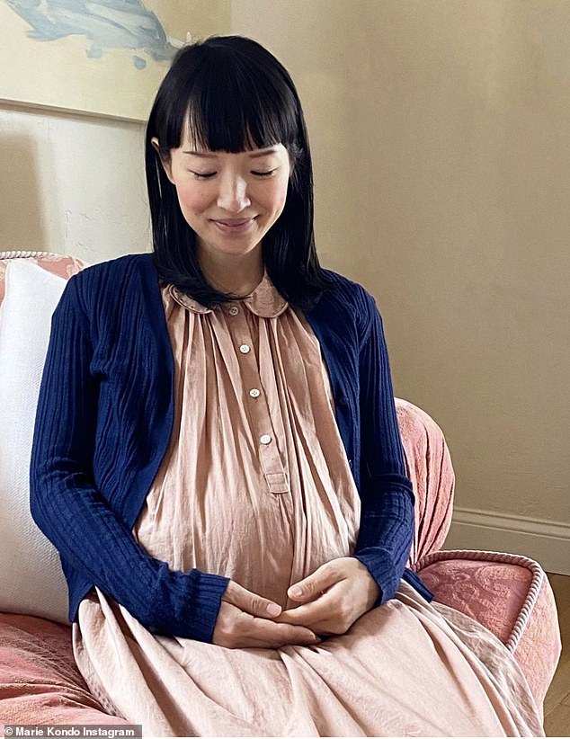 Kondo gave birth to her son in 2021 and has been juggling three children as she embraces her new lifestyle.