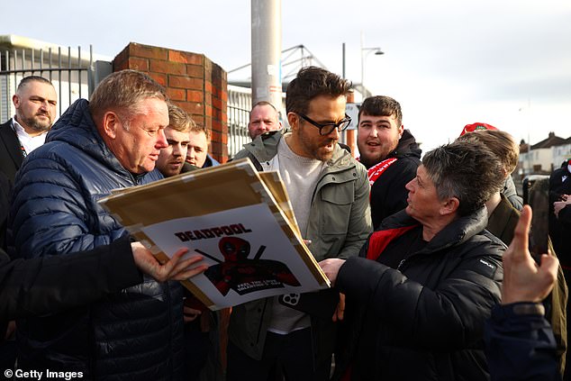 Sweet gesture: The actor made the surprise donation via a GoFundMe page set up by Kayleigh Barton, whose 11-year-old son Keegan plays for the Under 12 team - FC United of Wrexham