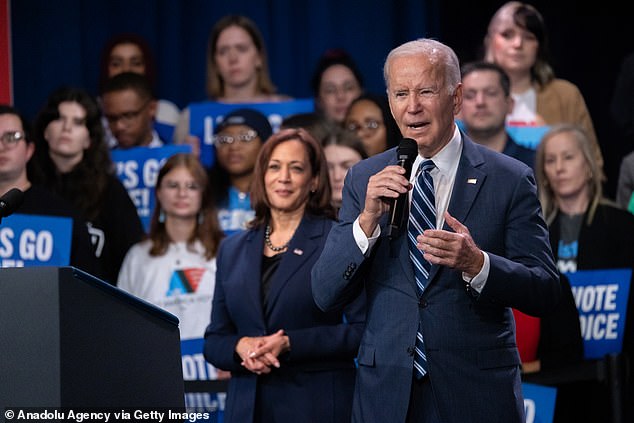 Warren and Harris ran as presidential candidates in 2020, but Harris went on to be Biden's vice president.