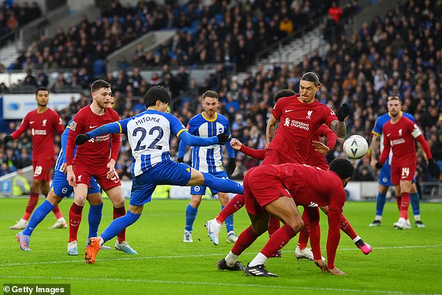 The Reds suffered a 2-1 loss at AMEX Stadium for the second time in two weeks