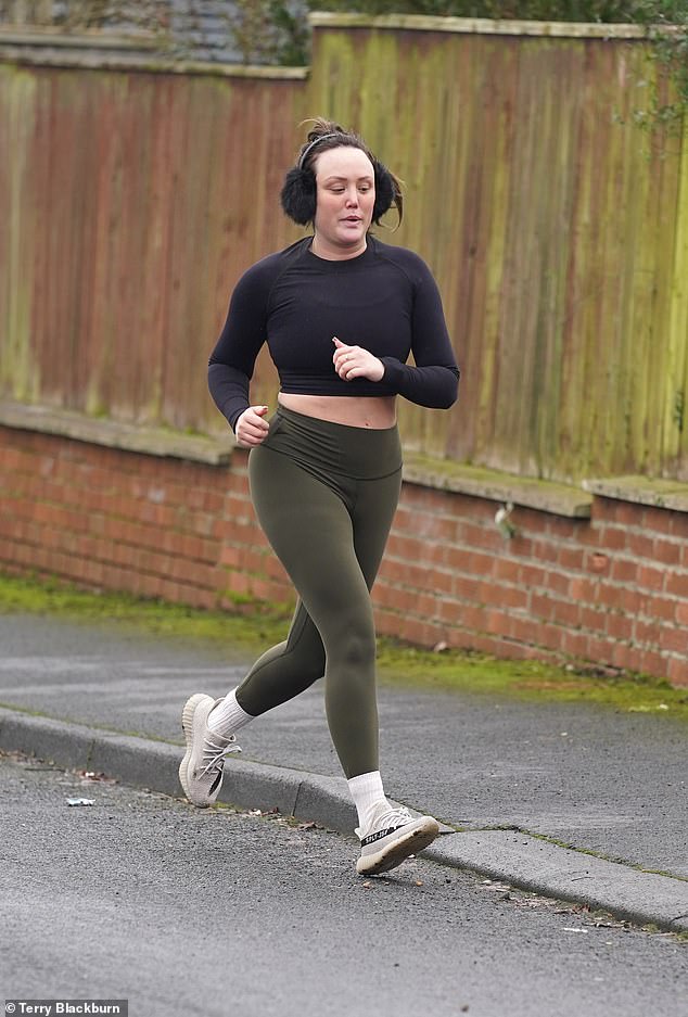 Exercise: Charlotte was seen jogging last week as she regains her fitness