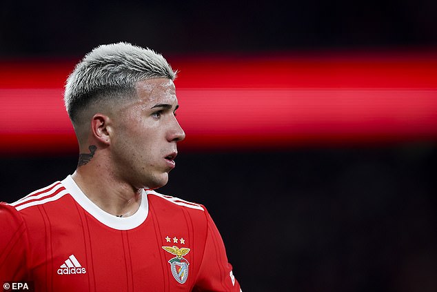 Fernández's release clause is 106 million pounds sterling and Benfica wants to receive the payment in advance.