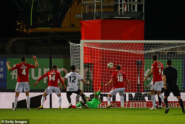 But central defender John Egan stole at the back post to volley a corner kick to stun Wrexham.