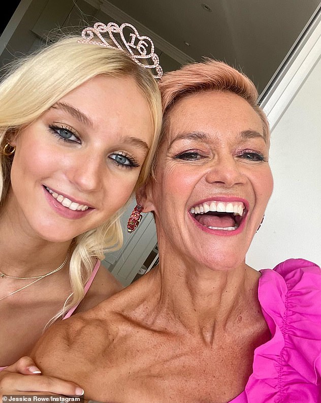 Allegra's big news comes just days after she celebrated her sweet 16 with an extravagant party at her parents' house in Sydney.