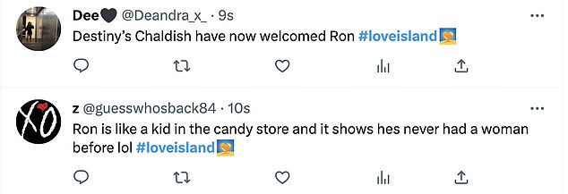 1675032357 377 Love Islands Ron has his head turned AGAIN as he