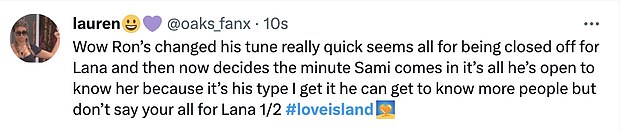 1675032369 995 Love Islands Ron has his head turned AGAIN as he