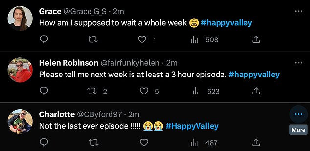 1675033642 203 Happy Valley fans react to the penultimate episode