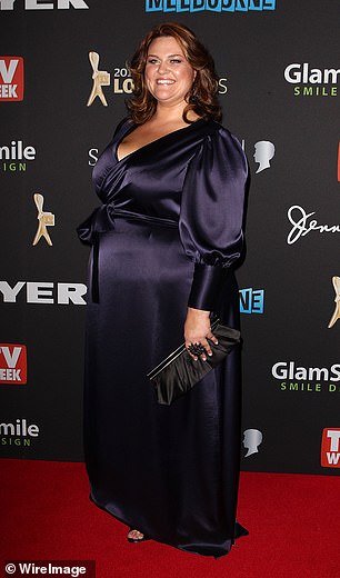 Chrissie appears on the red carpet in April 2014