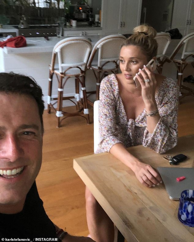 It comes weeks after the pair met as bystanders in a fight between Jasmine's sister Jade Yarbrough and her boyfriend Michael Clarke in Noosa.