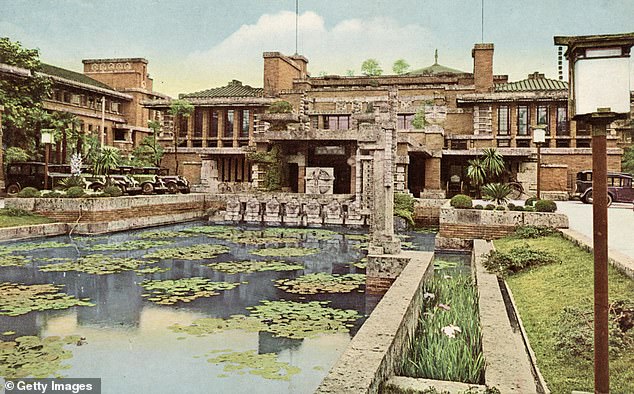 The Imperial Hotel Tokyo was designed by Frank Lloyd Wright to be earthquake proof