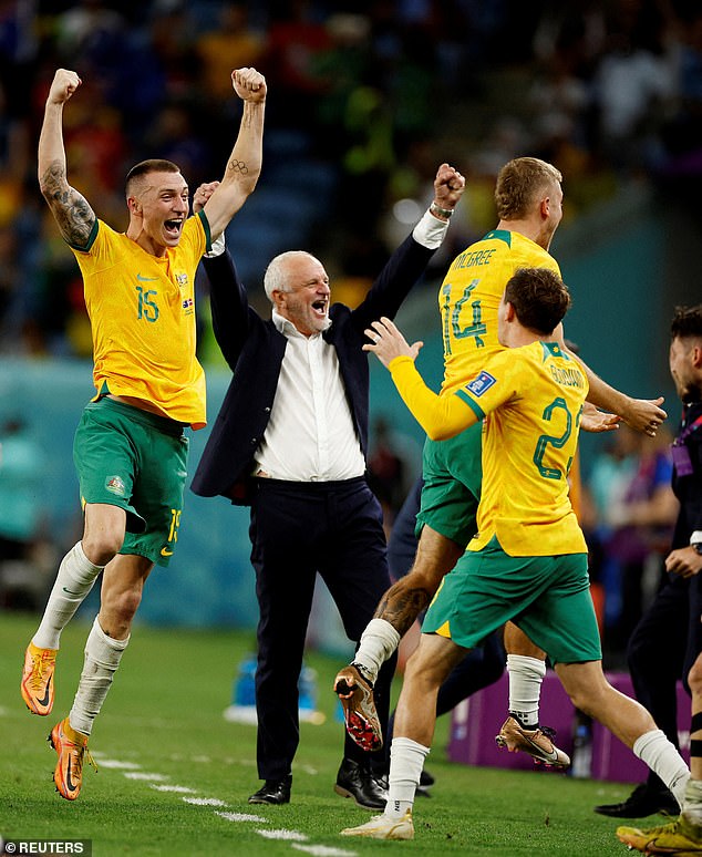 Australia defeated Tunisia and Denmark to secure their best World Cup finish after narrowly qualifying for the tournament under coach Arnold.