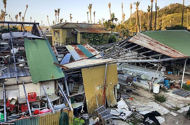 Category Category Four Cyclone Debbie hit the island just a few months after CCIG purchased the resort, leaving the island in a state of disrepair