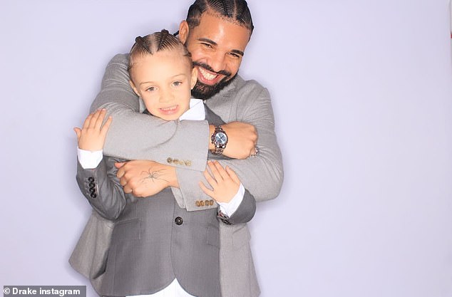 Enjoying it: Drake's father, Dennis, previously spoke to Us Weekly and expressed that his son has come to embrace fatherhood