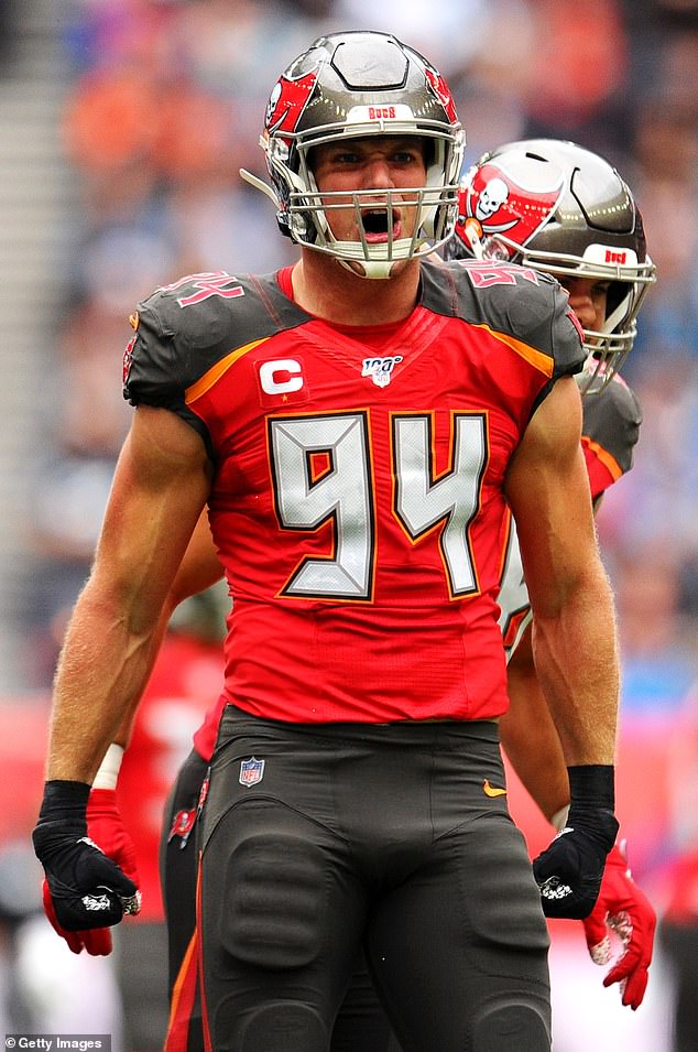 Tampa Bay Buccaneers linebacker Carl Nassib is the most popular name thrown up by sleuths online, but several facts would likely rule him out as the NFL's mystery boo.