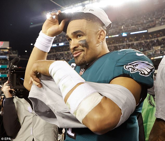 Jalen Hurts and Philadelphia Eagles are the early favorites to lift the Lombardi Trophy