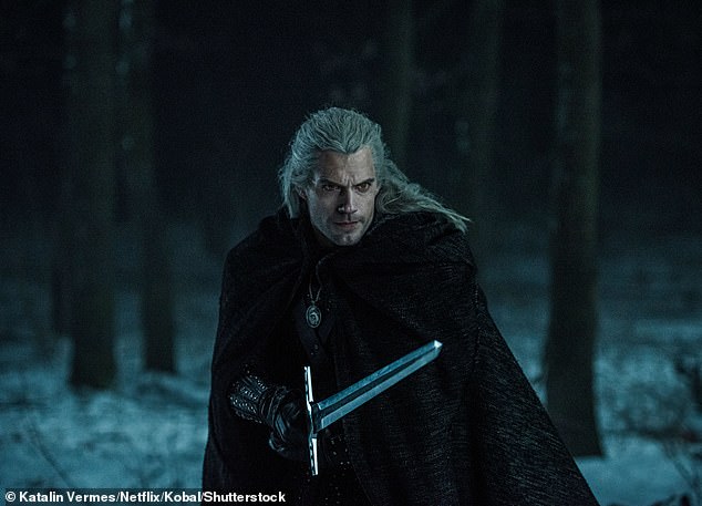 Speak your mind: The actor released a statement via Deadline that he was grateful to the Superman star for allowing him to take on the role of Geralt;  Cavill is seen playing the character in 2019.