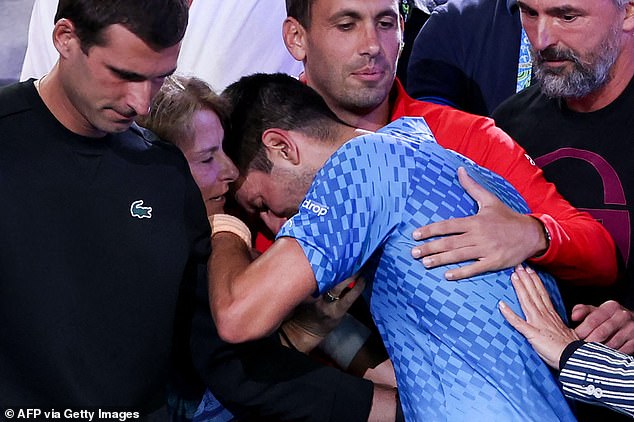 Djokovic breaks with his supporters after Australian Open win that meant a lot after he was deported in 2022 and also banned from competing at the US Open.