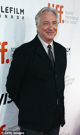 Past: Alan Rickman photographed in 2014